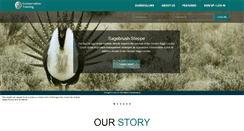Desktop Screenshot of conservationtraining.org